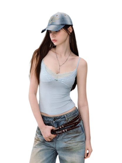 Vintage Washed Denim Cap