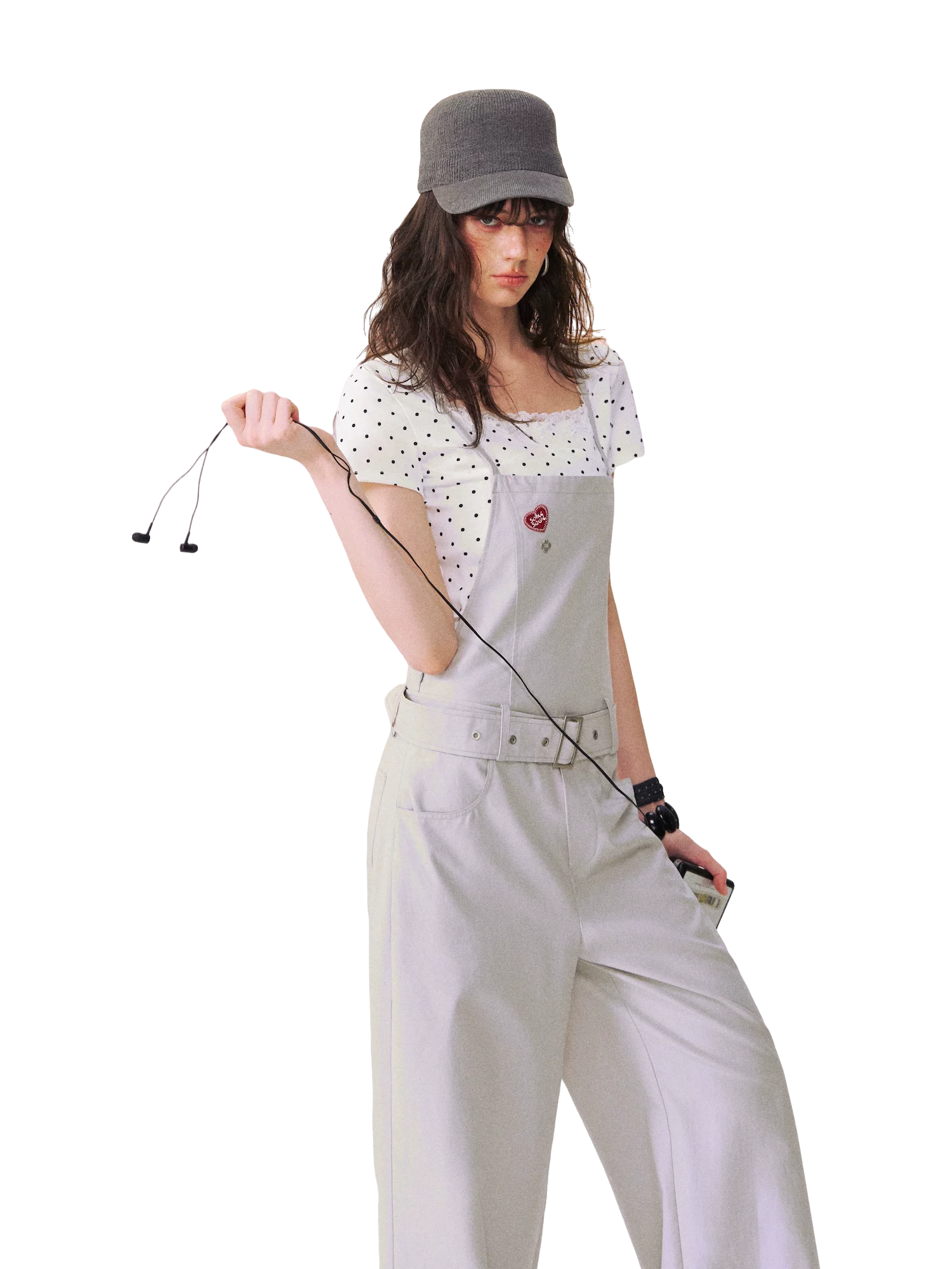 Vintage Relaxed Straight-Leg Overalls