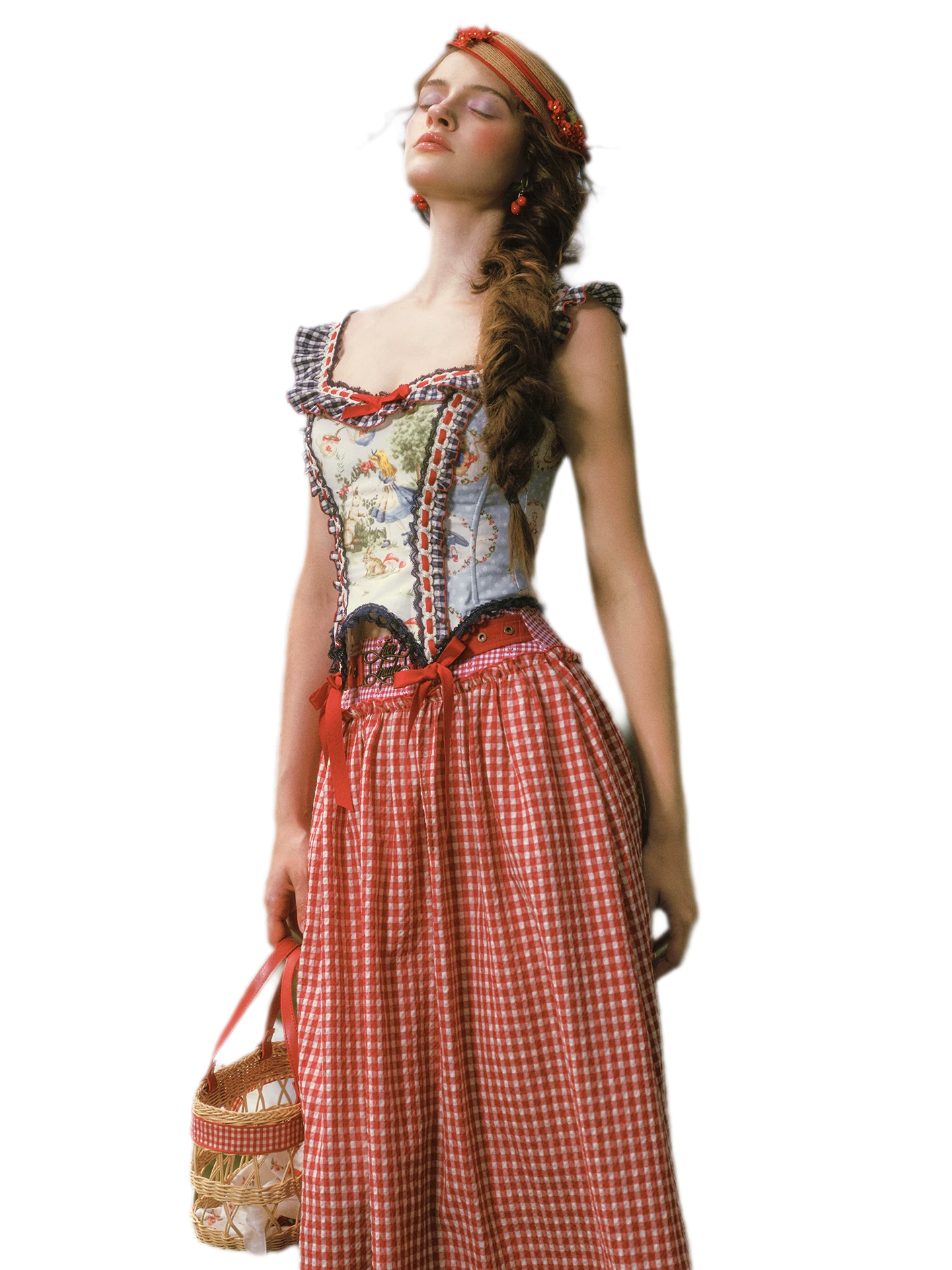 Printed Ruffle Tiered Dress