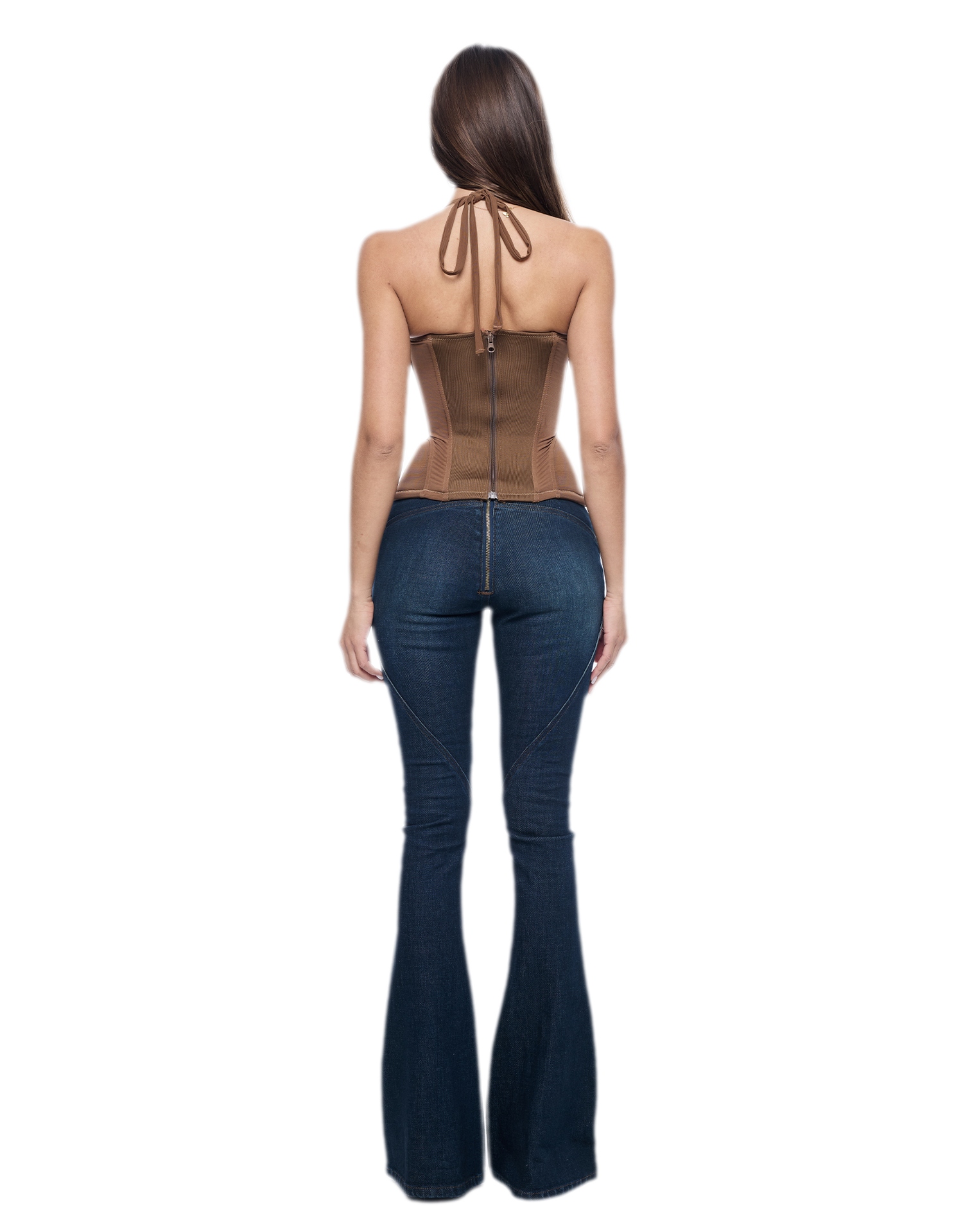 Rococo Mesh Corset Bustier
