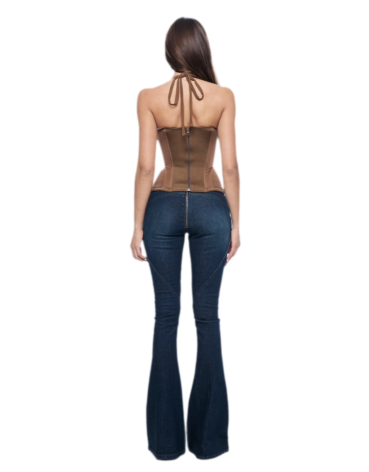 Rococo Mesh Corset Bustier