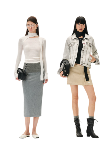 Cashmere Asymmetric Cutout Knit Top