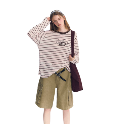 Washed Cargo Shorts