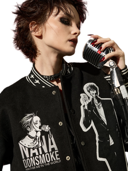 DSM X NANA Patchwork Varsity Jacket