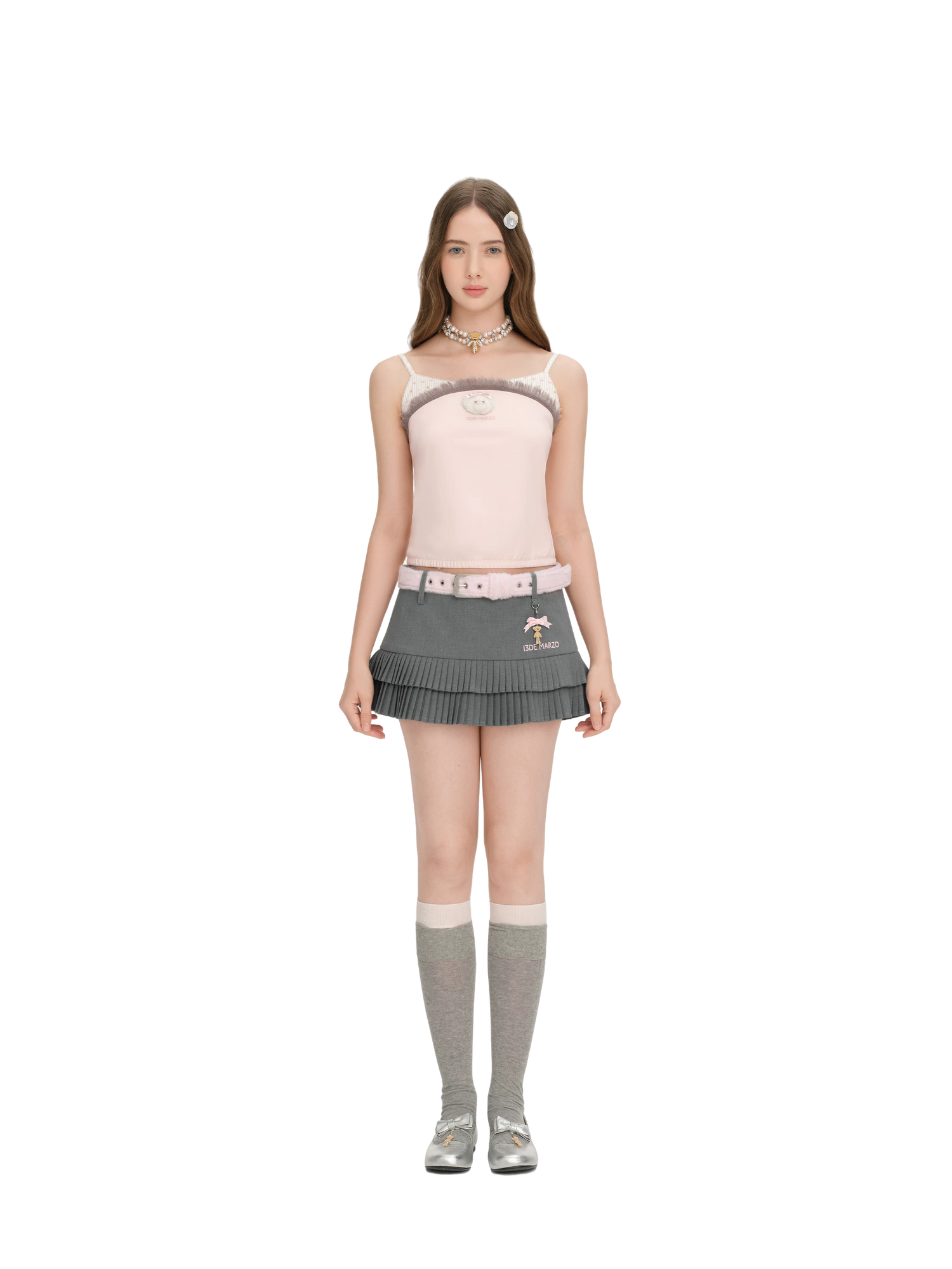 Two-Layer Tassel Camisole Vest