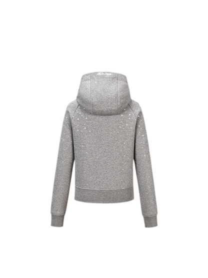 Starry Slim-Fit Hooded Sweatshirt