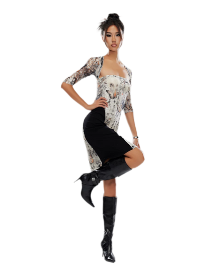 Oil-Waxed Pointed-Toe Tall Boots