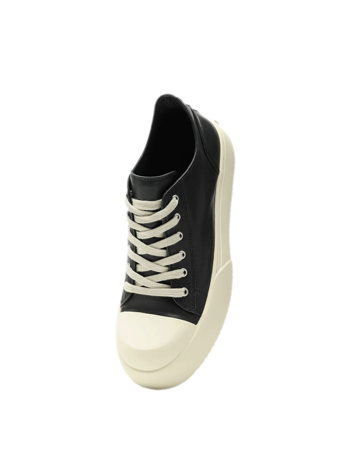 Leather Jumbo Platform Sneakers