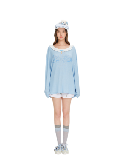 Floral Reversible Knit T‑Shirt