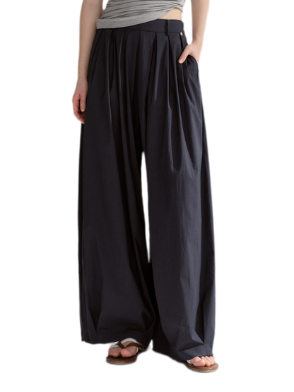 Pleated Balloon Relaxed Pants