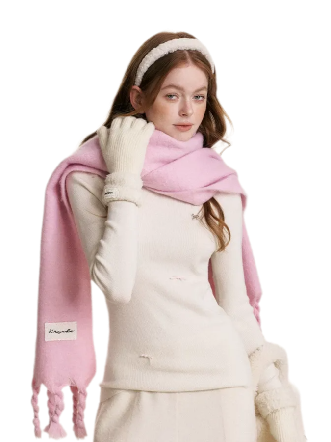 Winter Plush Long Scarf