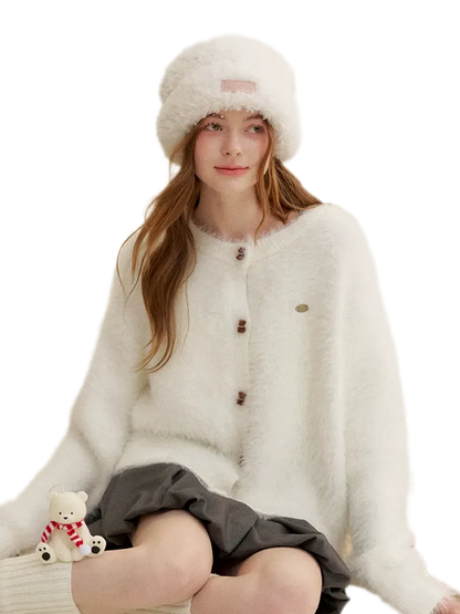 Snow Bear Knit Cardigan
