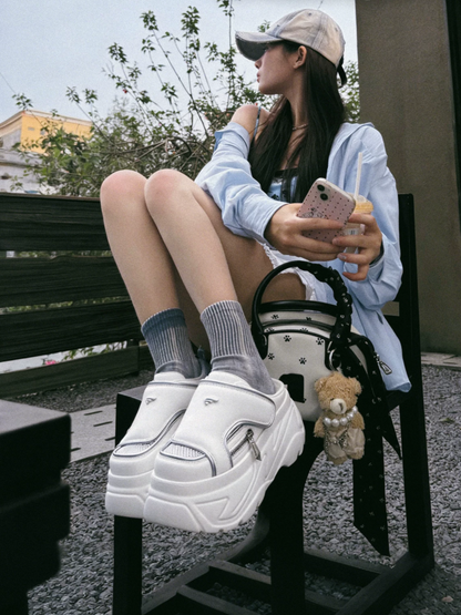 Thick Sole Mule Sandals