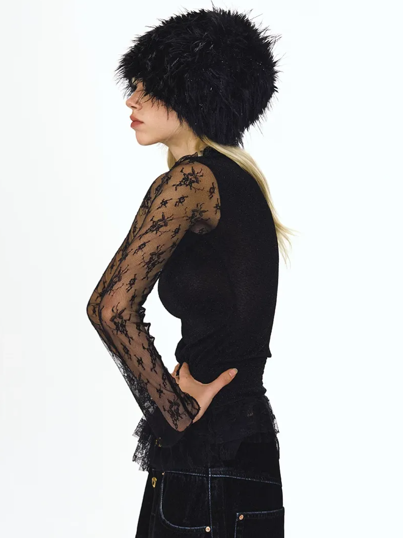 Mesh Back Knit Cap