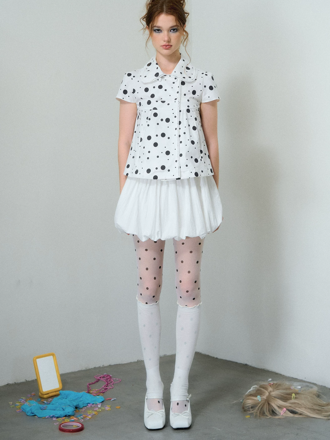 Bubble Mini Skirt
