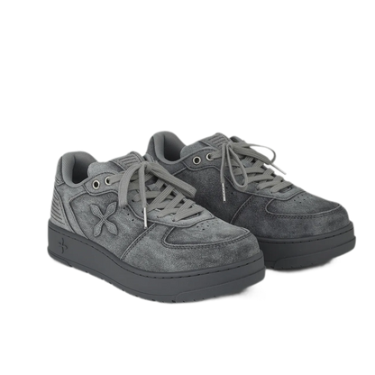 Leopard Cross Flower Training Sneakers