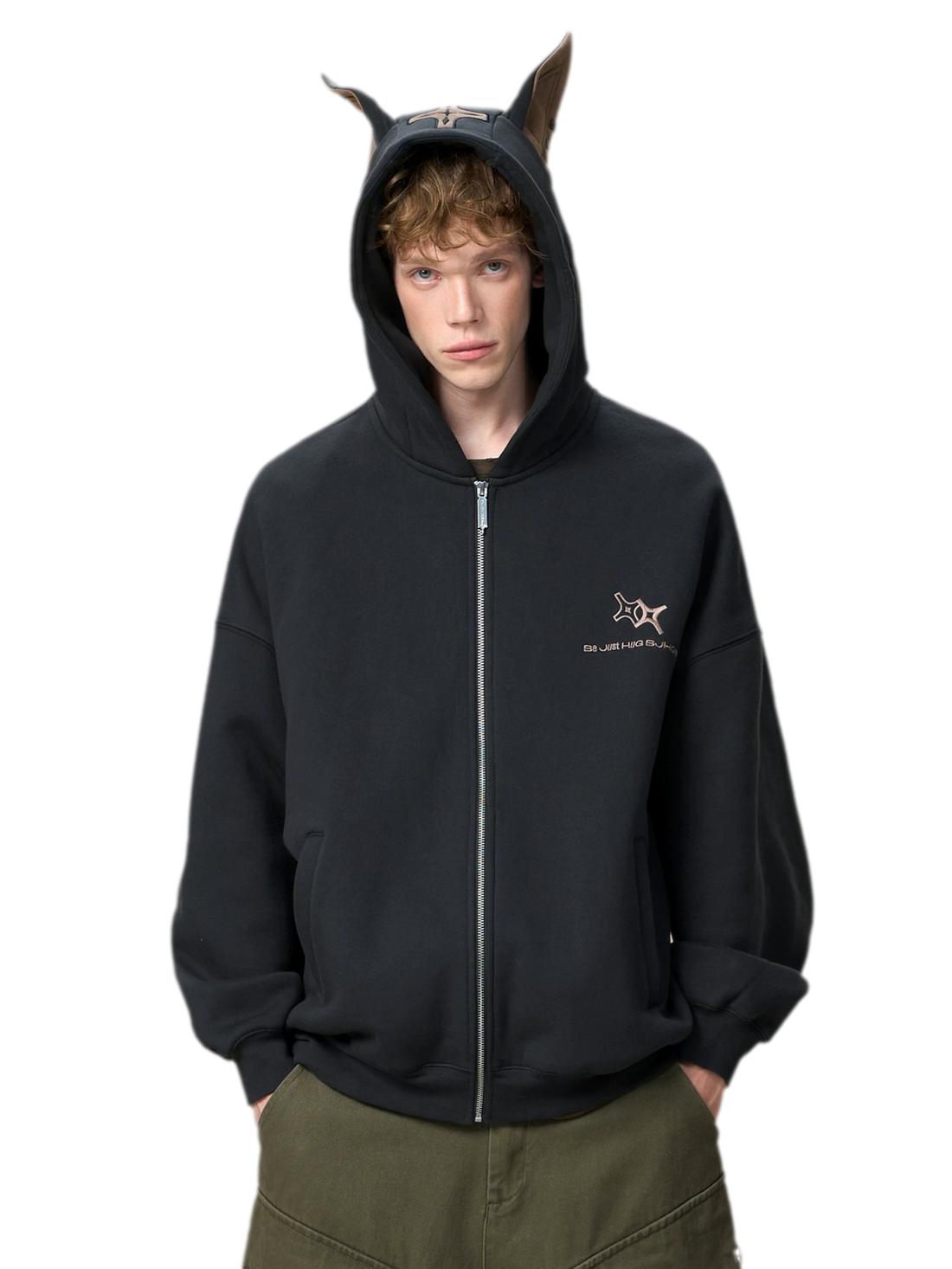 Heavyweight Ear Zip-up Hoodie