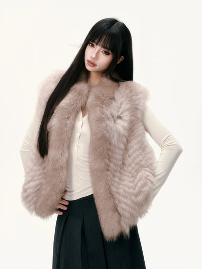 Finnish Fox Fur Vest