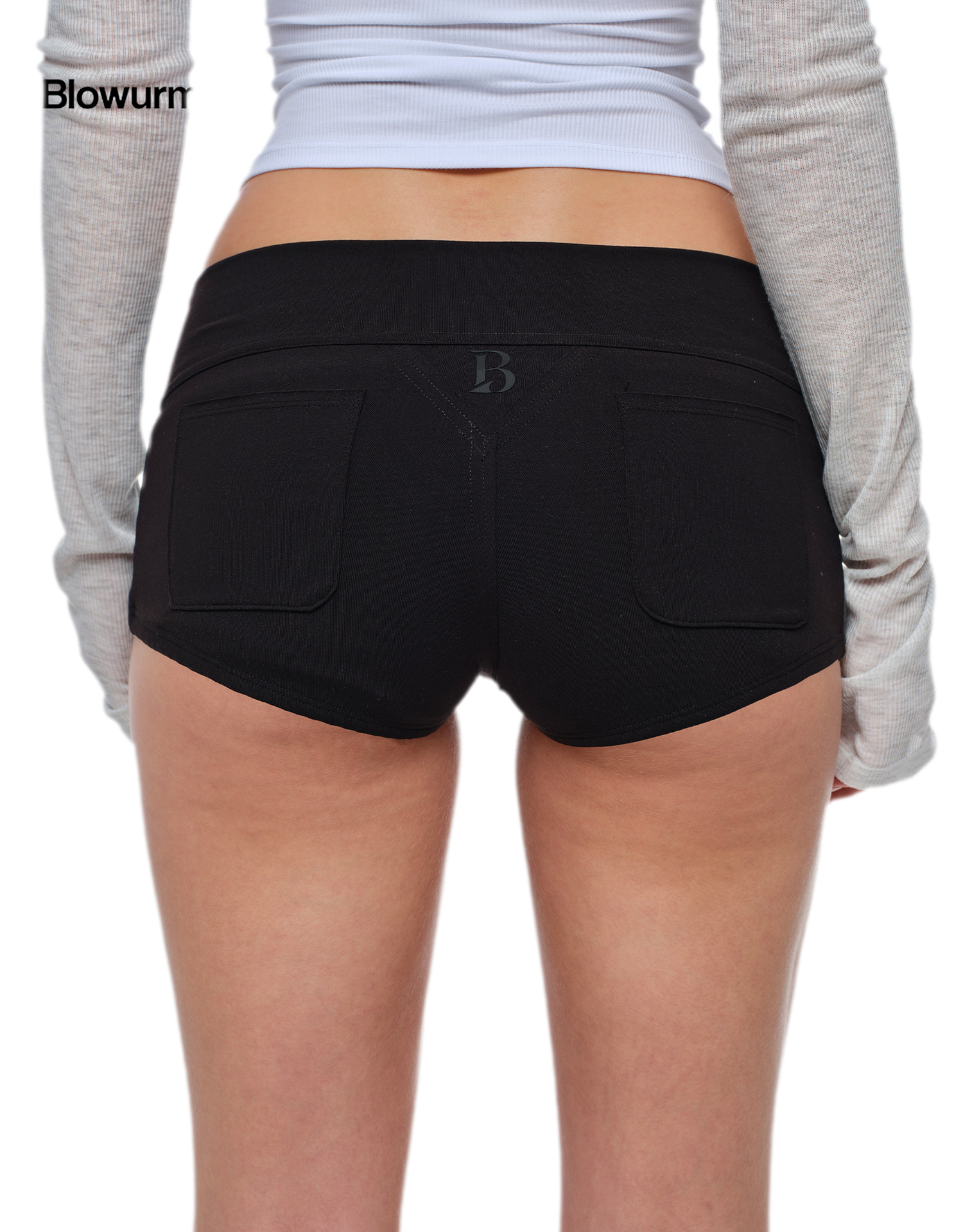 High-Stretch Slim Shorts
