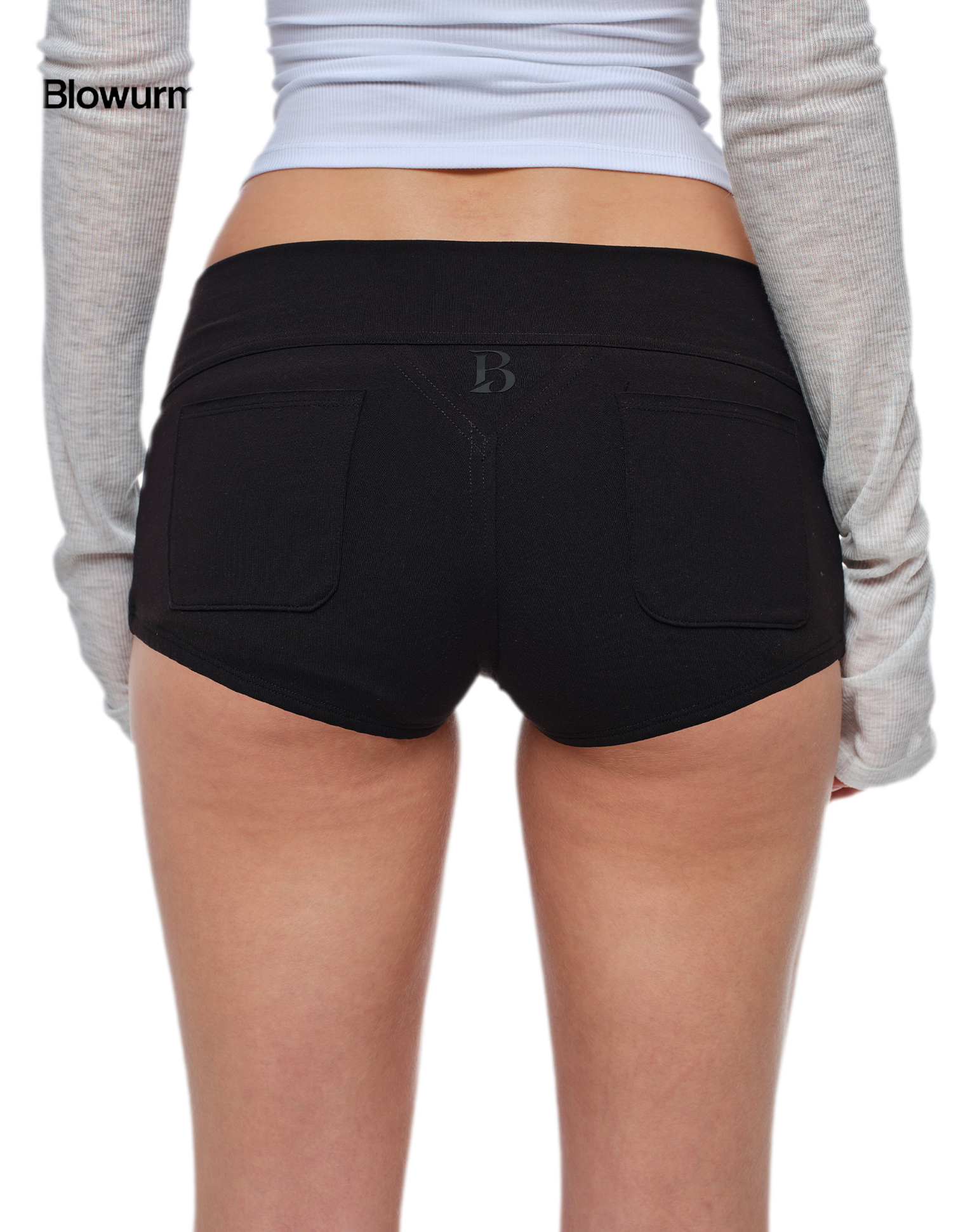 High-Stretch Slim Shorts