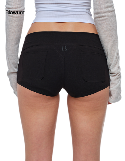 High-Stretch Slim Shorts
