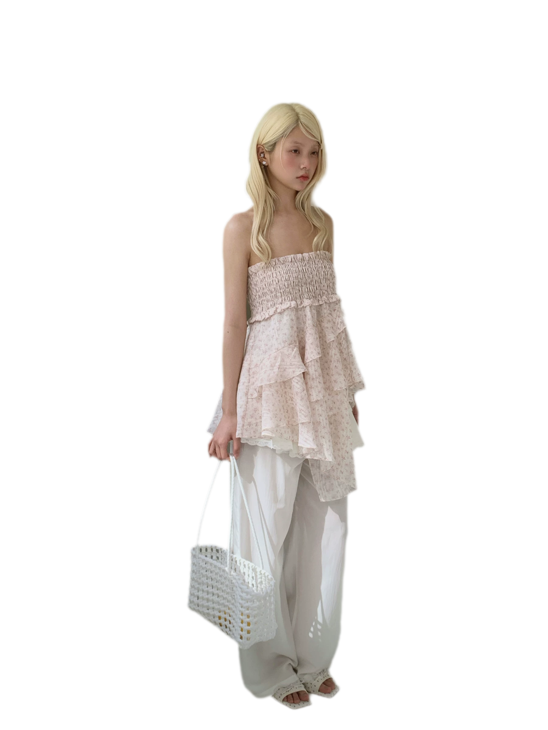 Floral Ruffle Mini Dress