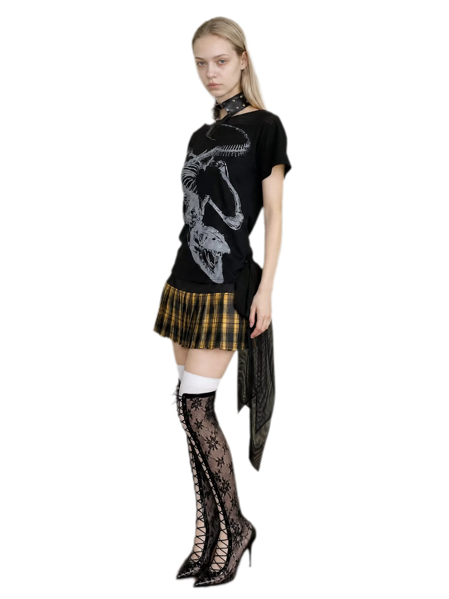 Graphic Fitted Short-Sleeve T-Shirt