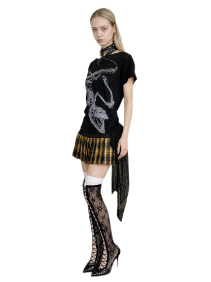 Graphic Fitted Short-Sleeve T-Shirt