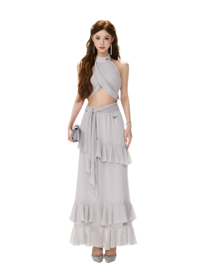 CYNR Ash Grey Halter Set – view 3