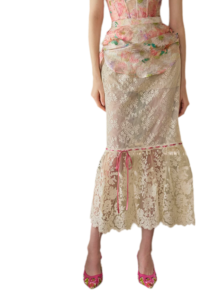 Painterly Lace Set
