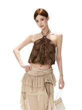 CYNR Sheer Ruffle High-Slit Skirt – view 5