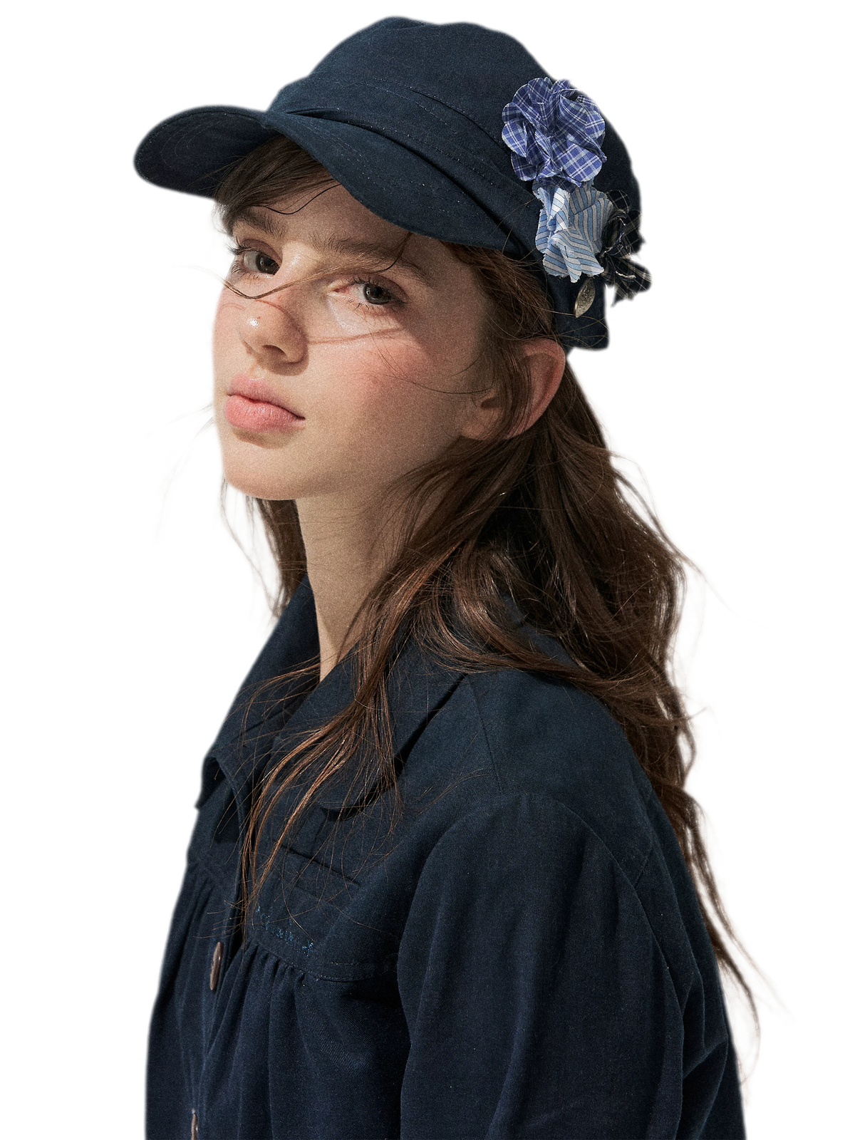 Handmade Floral Riding Hat