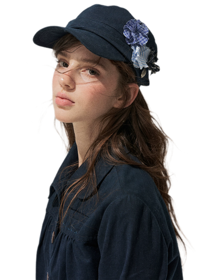 Handmade Floral Riding Hat