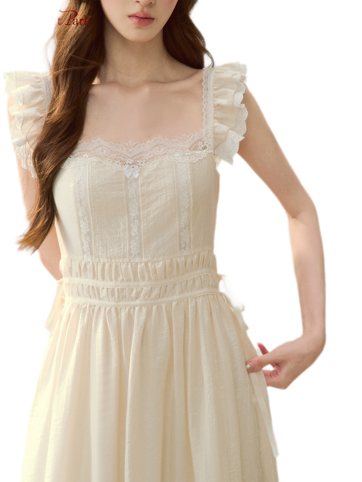 Lace Trim Slip Dress