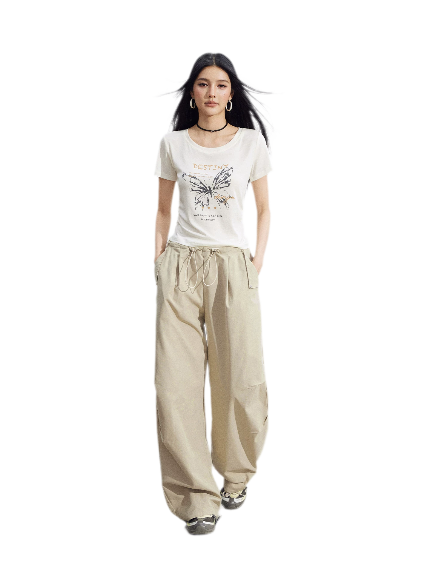 Layered Cargo Pants
