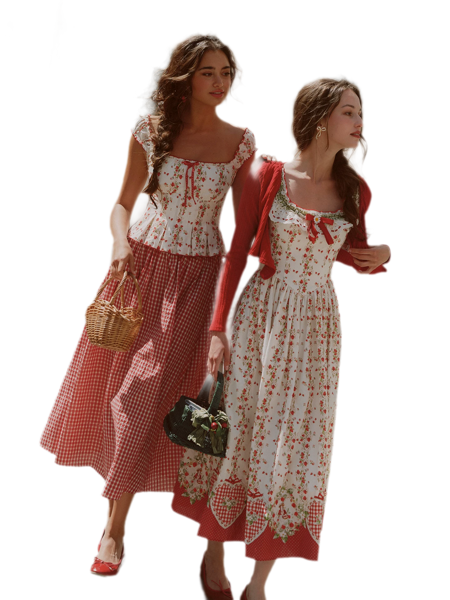 Cotton Floral Fitted Sundress