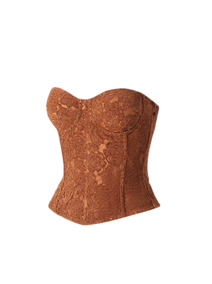 Amber Muse Lace Bustier