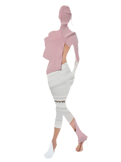 Modal Slim-Fit V-Neck Top