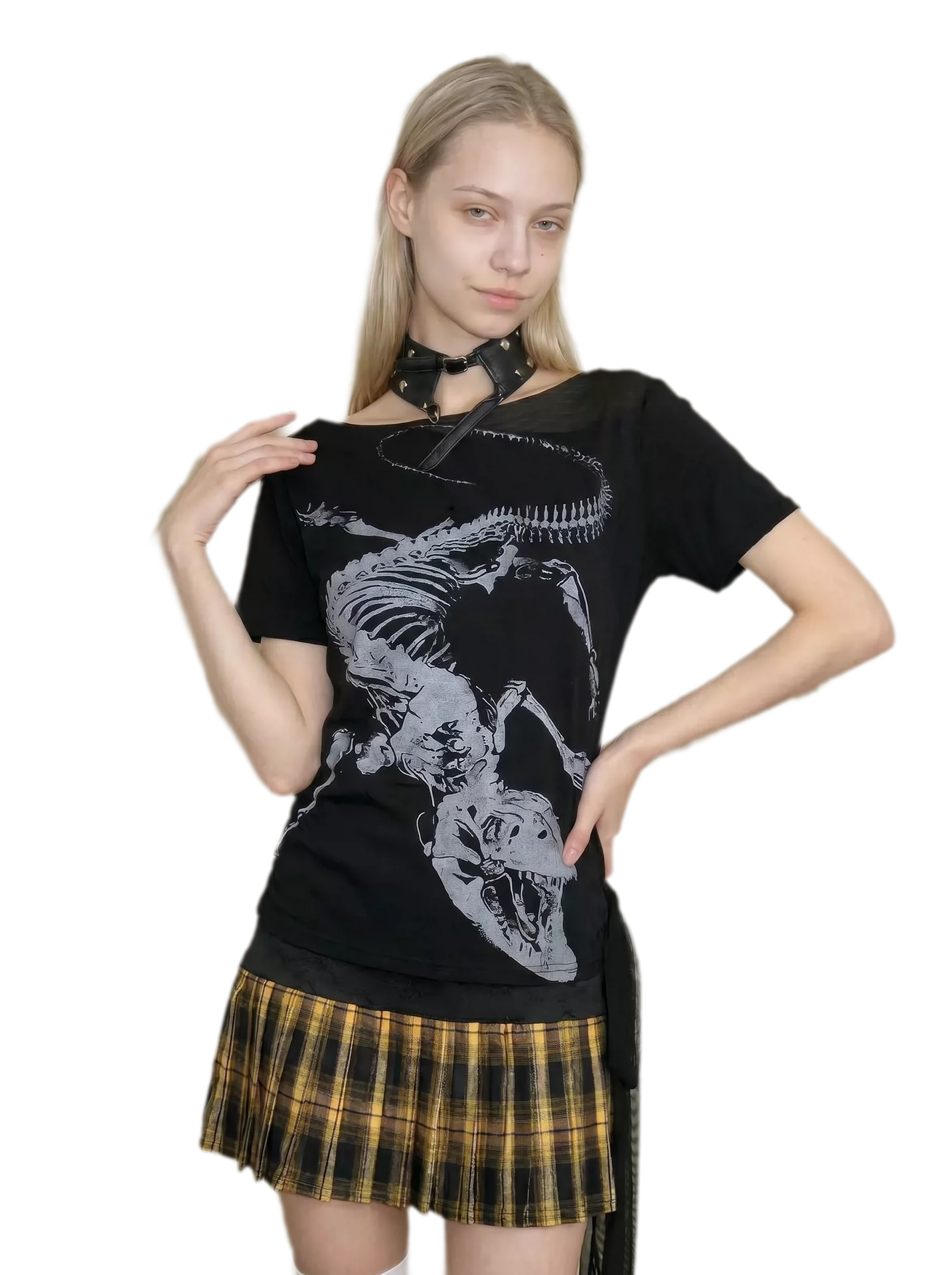 Graphic Fitted Short-Sleeve T-Shirt