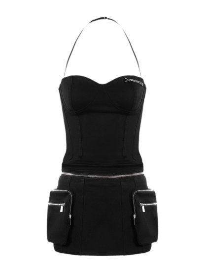 Slim Fit Detachable Hip Wrap Set