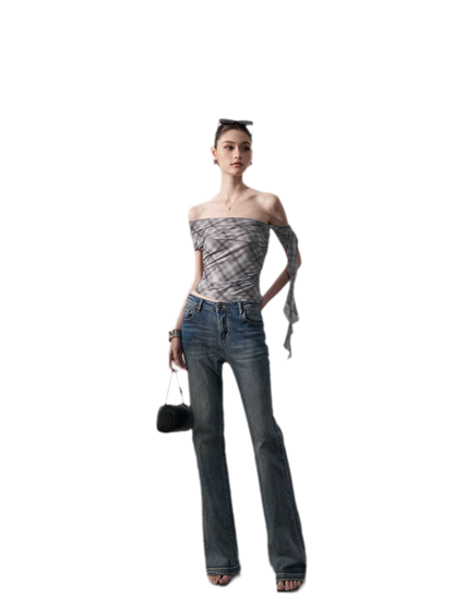 Grid Asymmetrical Cami