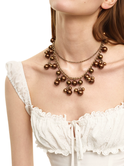 Vintage Double-Layered Chain Necklace