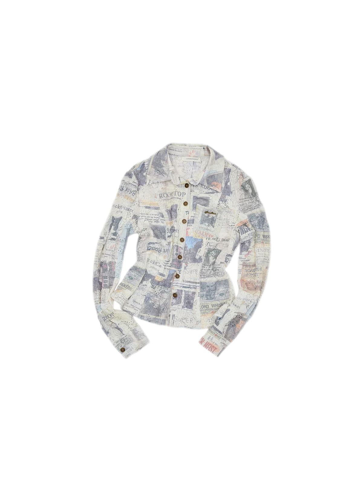 Getailleerd jacquardpoloshirt