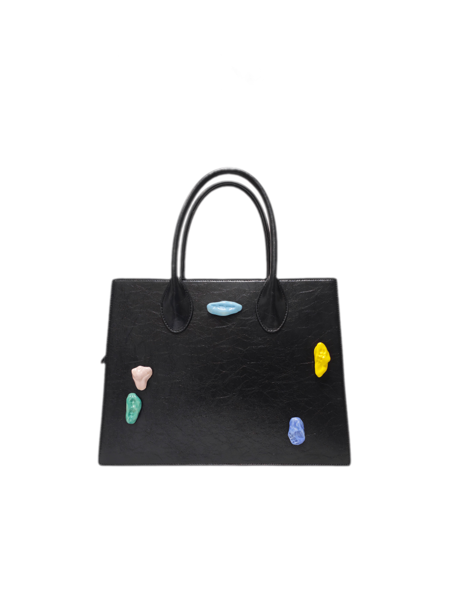 Handmade Ceramic Structured Tote Bag