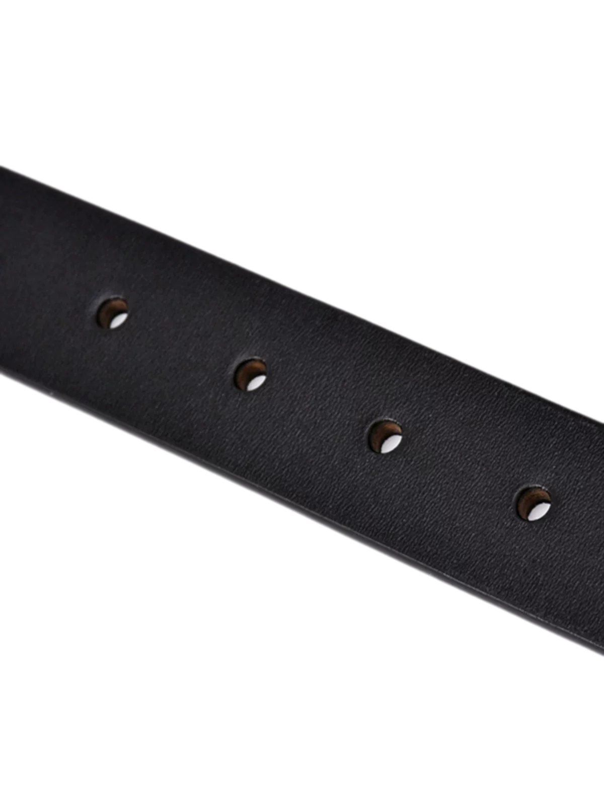 Classic Top Layer Leather Belt in Black and