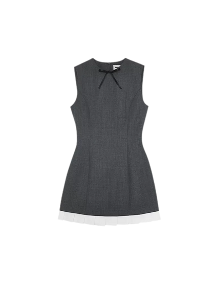 Ruffle Waist Fitted Dress