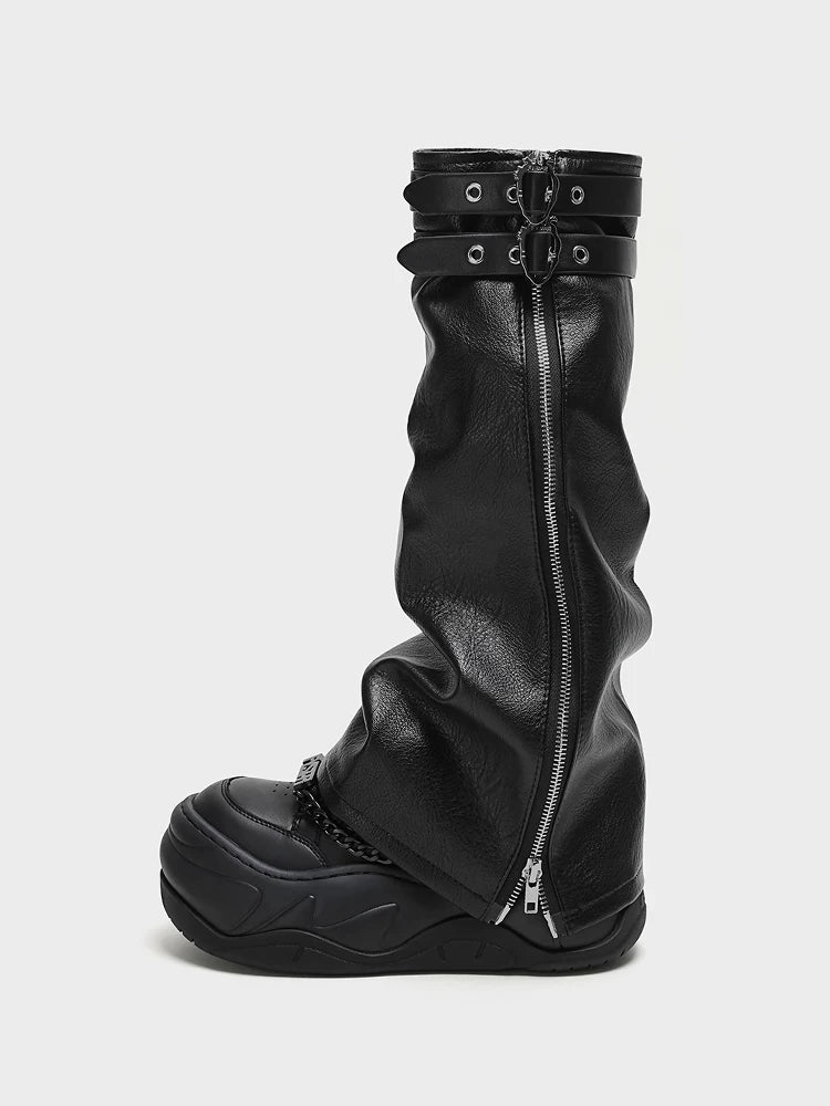 Gaiter Chunky Platform Sneakers