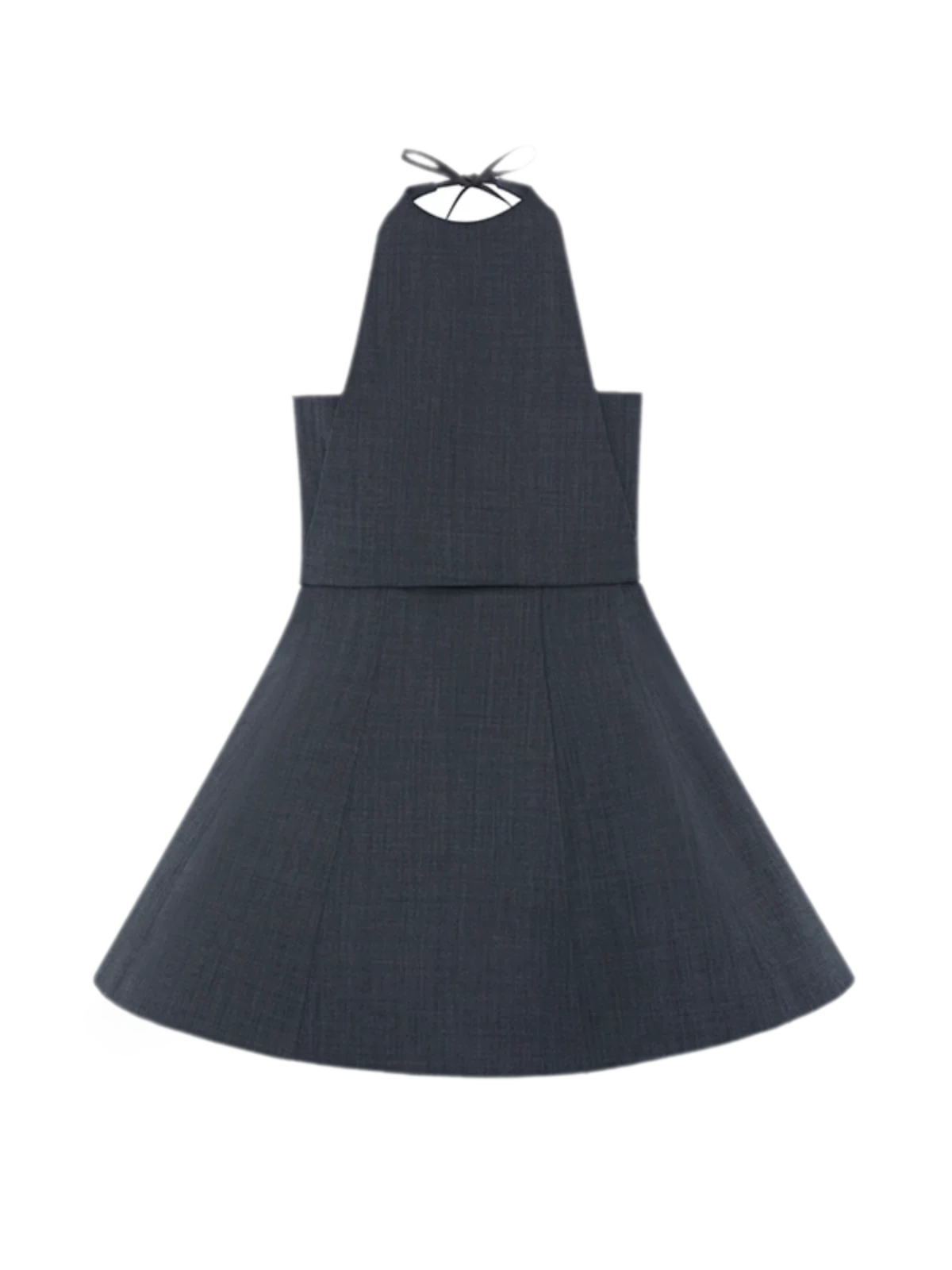 Structured Tulle A-Line Dress