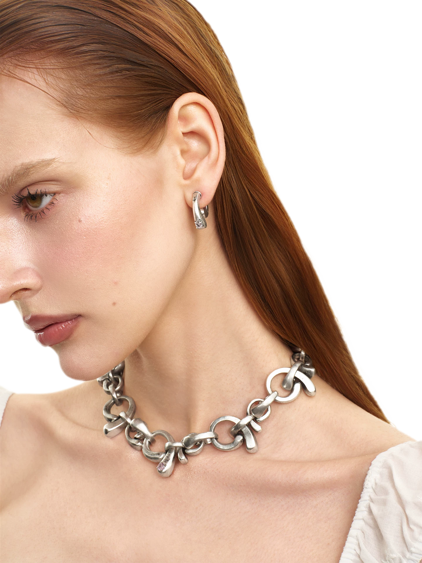 Vintage Bow Choker Necklace