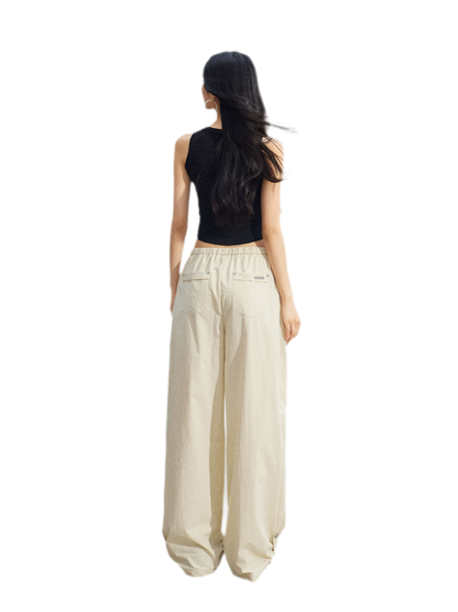 Casual Workwear Wide-Leg Pants